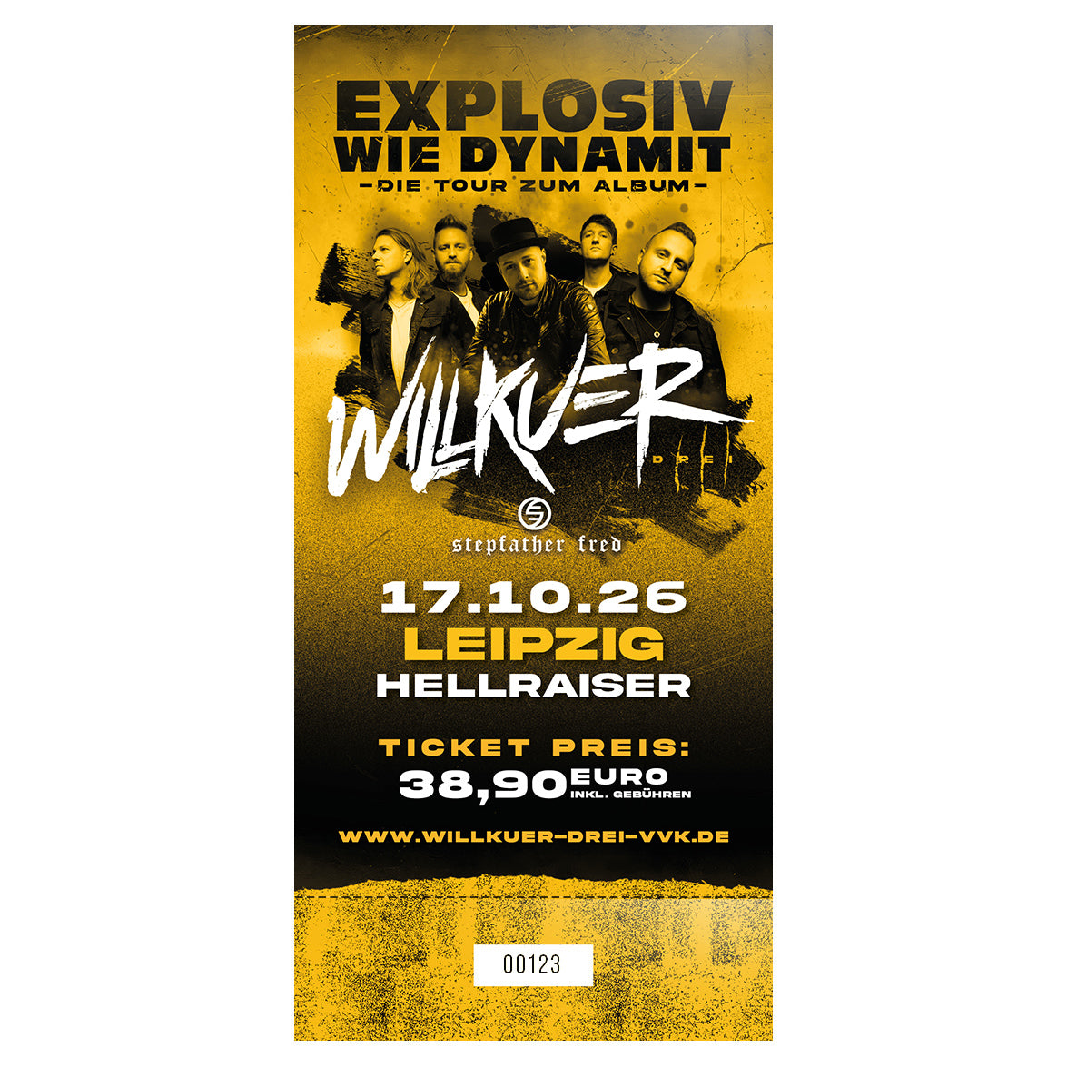 17.10.2026 - Leipzig (Hellraiser) – Willkuer Ticket Shop