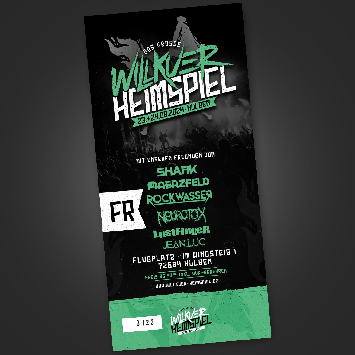 Heimspiel (Tagesticket 23.08.2024)