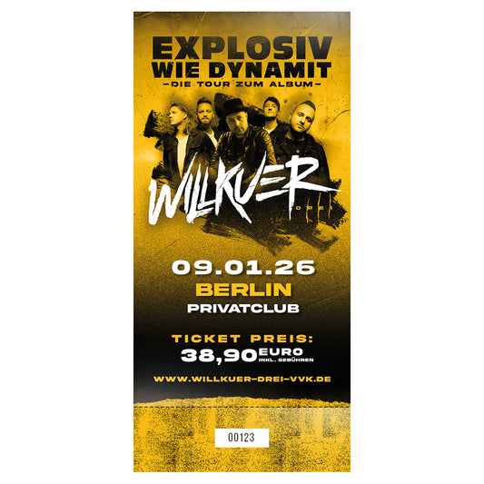 09.01.2026 - Berlin (Privatclub)