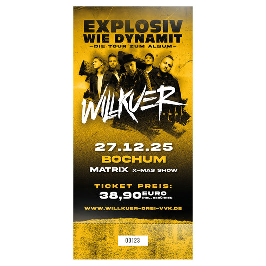 27.12.2025 - Bochum (Matrix) X-MAS SHOW