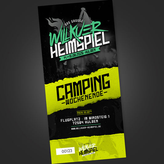 Heimspiel 2026 Camping Ticket