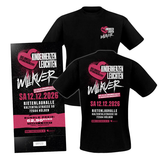 Kinderherzen leuchten 12.12.2026 - Shirtbundle Erwachsener