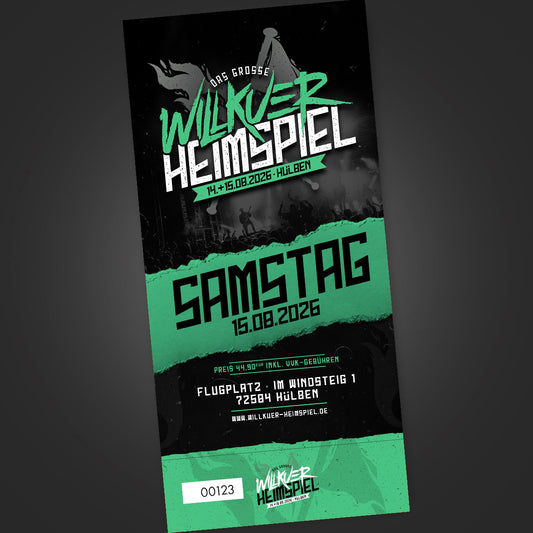 Heimspiel (Tagesticket 15.08.2026)